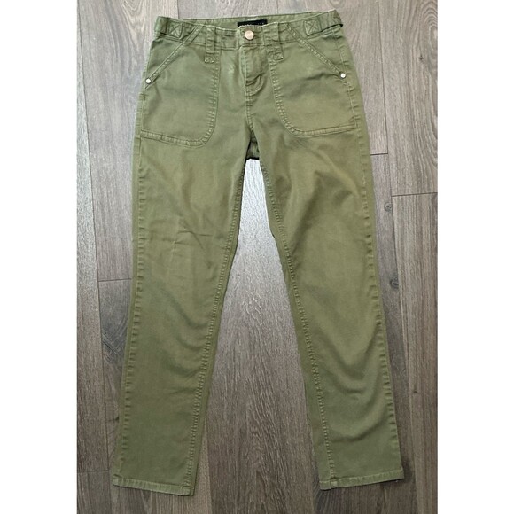 Sanctuary Olive Green Women’s Pants Skinny Ankle Stretch Size 26 - Picture 2 of 7